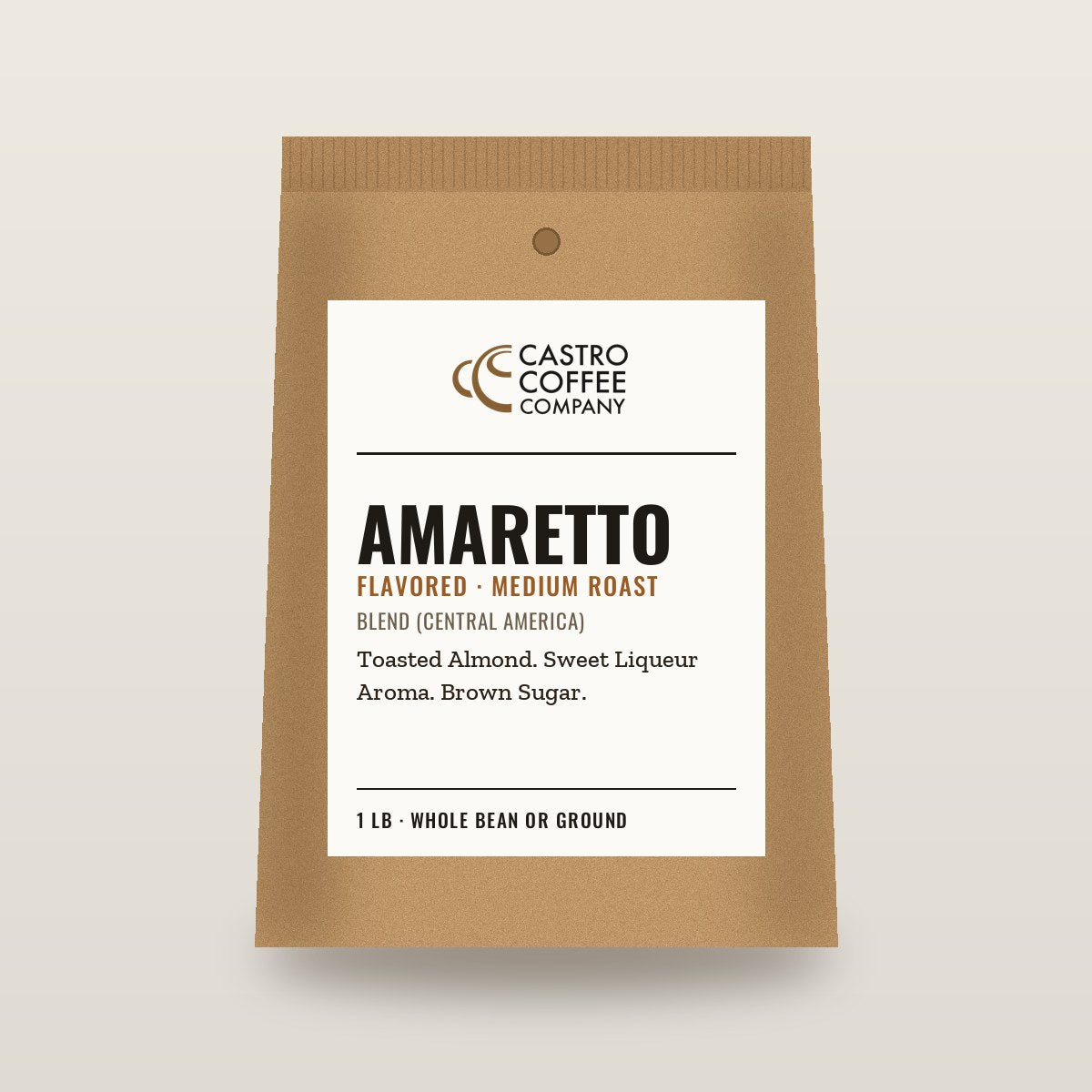 Amaretto — Castro Coffee bag