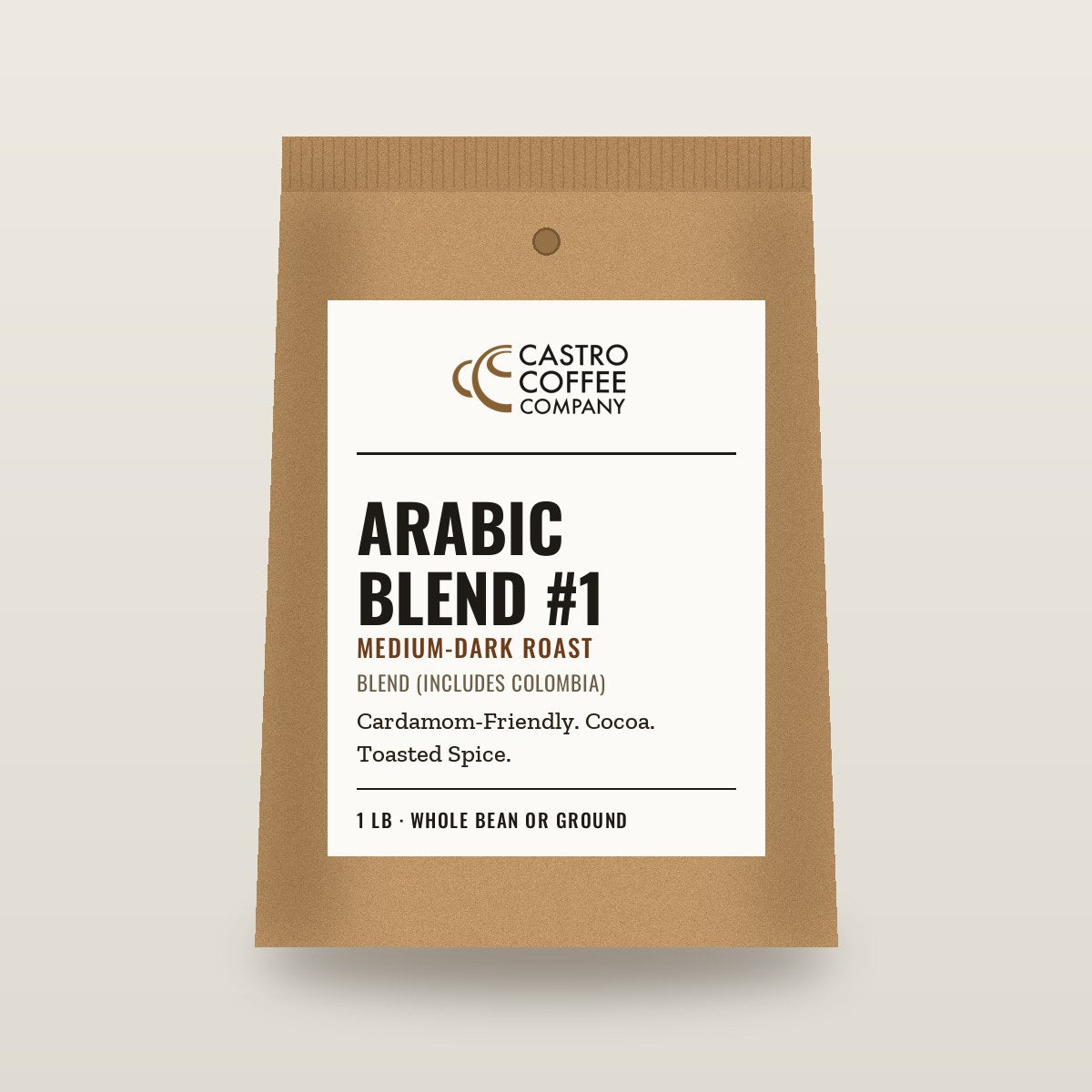 Arabic Blend #1 — Castro Coffee bag