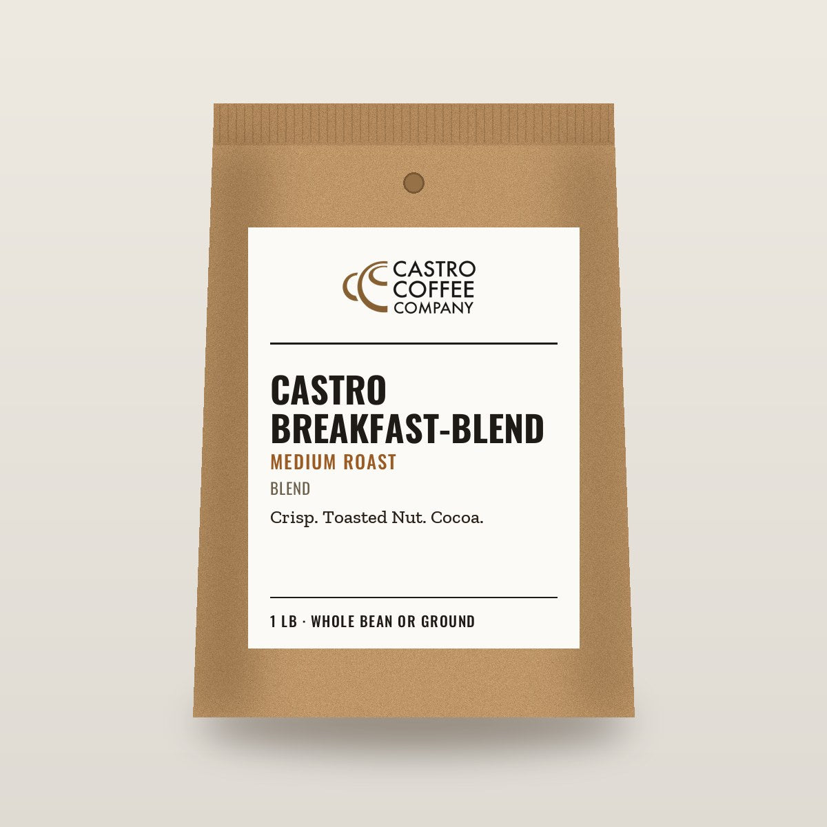 Castro Breakfast-Blend — Castro Coffee bag