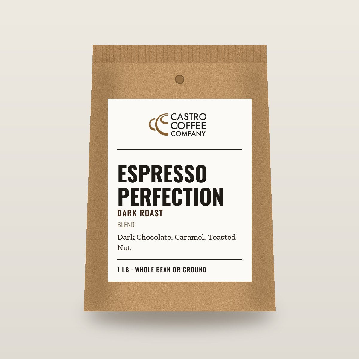Espresso Perfection — Castro Coffee bag