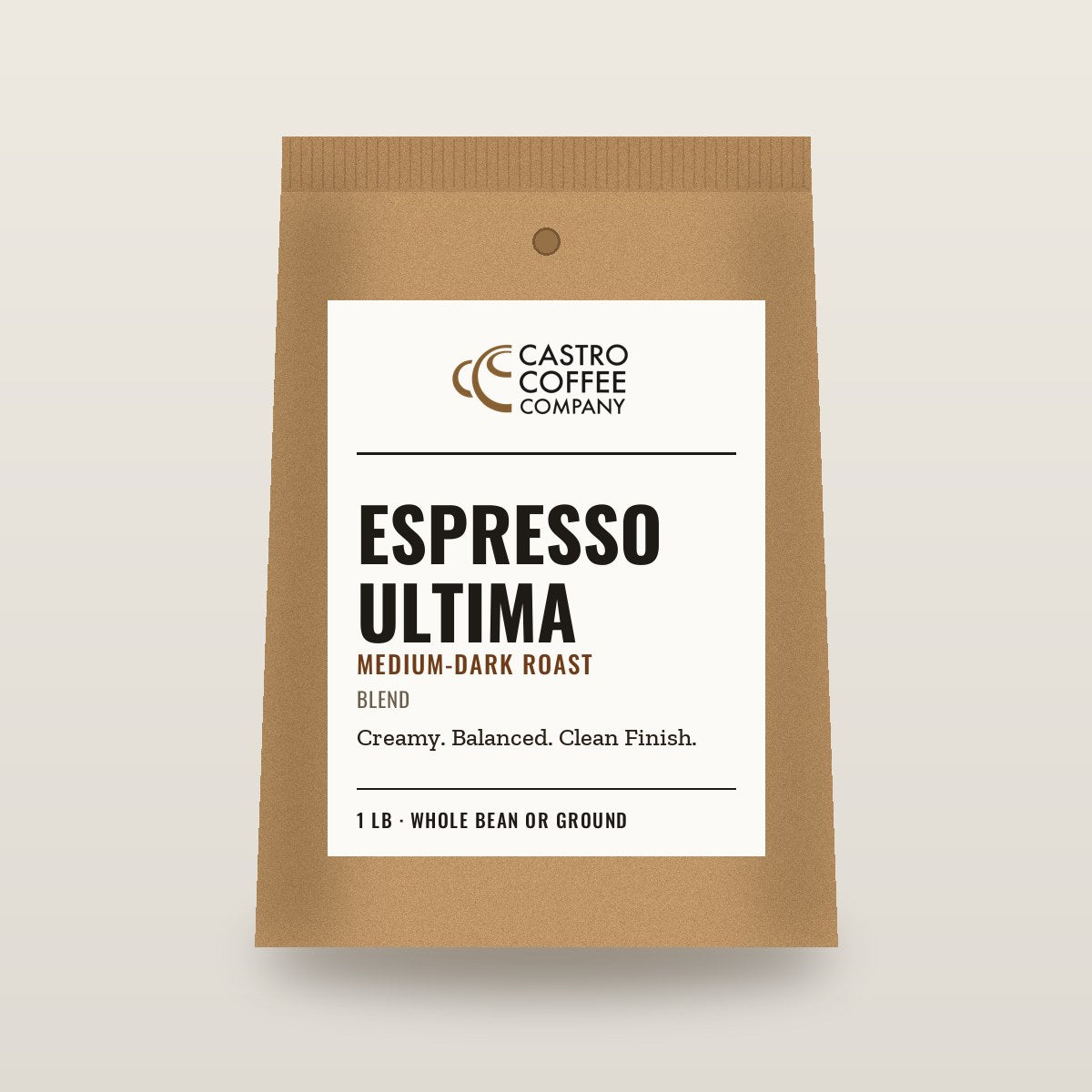 Espresso Ultima — Castro Coffee bag