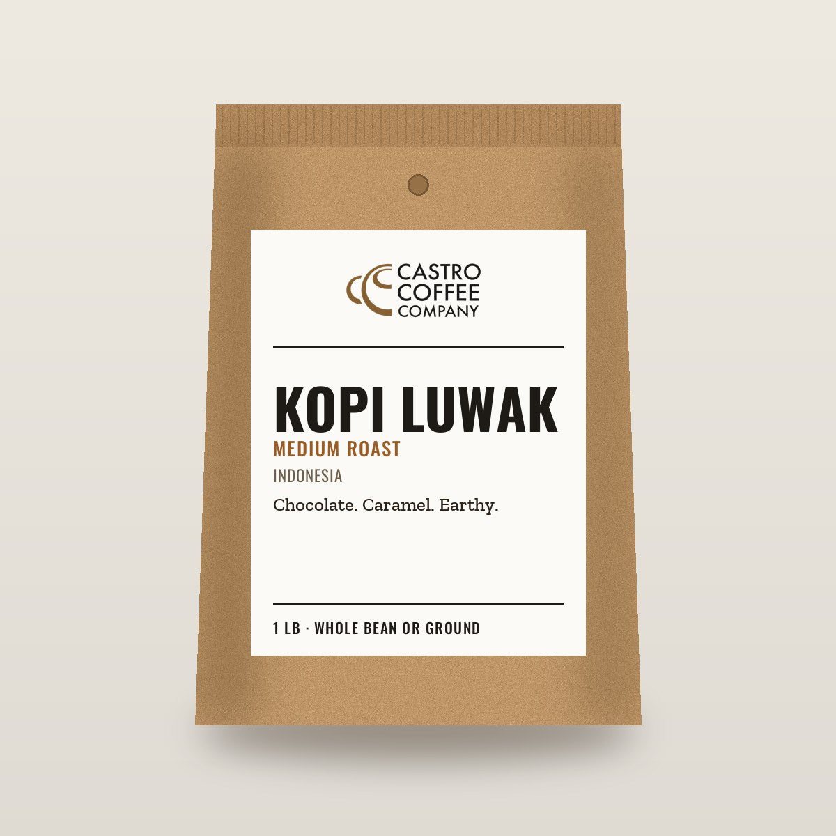 Kopi Luwak ( Special Order ) — Castro Coffee bag