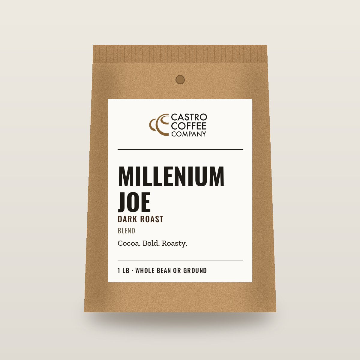 Millenium Joe — Castro Coffee bag